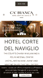Mobile Screenshot of cabiancamilano.com